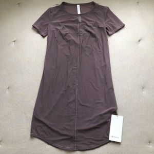 Lululemon antique bark ready to reach dress